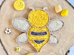 Bandeja_abeja_juego_sensorial_infantil_primavera