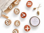 material manipulativo números infantil