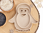 bandeja rellenable pingüino wood claro