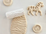 Rodillos textura animales safari zebra
