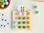 Tablero de patrones juego manipulativo