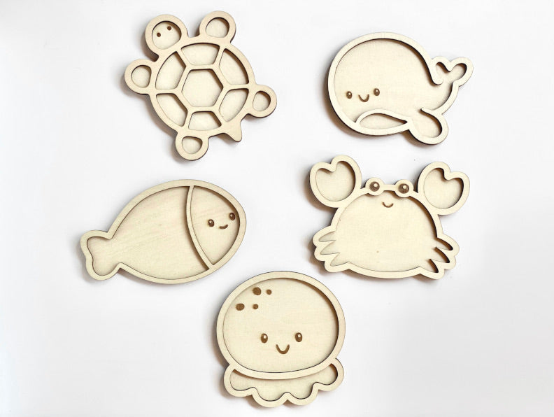 Mini Bandejas Océano