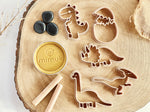 moldes biodegradables para plastilina, juego infantil y creativo.