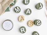 material manipulativo letras plastilina