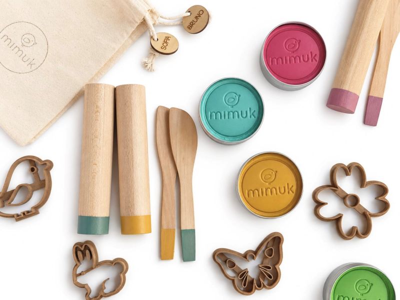 detalle para cumpleaños con plastilina natural, juego infantil