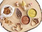 Kit otoño con plastilina natural. wood claro