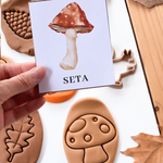 Descargable de otoño para juego sensorial wood claro