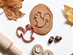Moldes biodegradables para plastilina otoño colores
