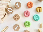 plastilina natural sellos niños