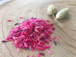 Arroz sensorial colores Unicorn saco de tela bolsa